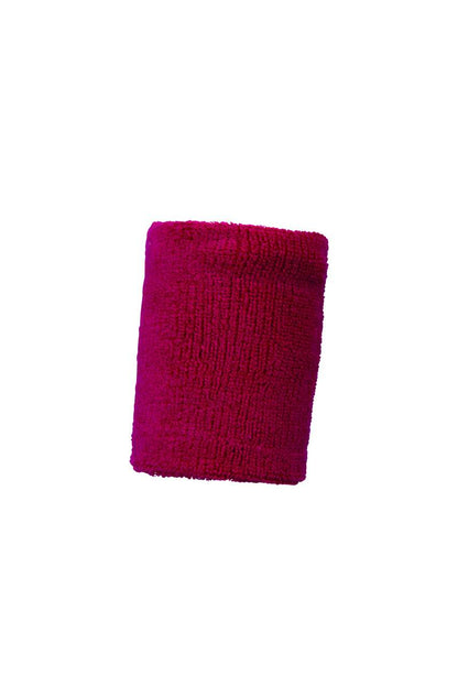 TOWELING MULTISPORT WRISTBAND - Fuchsia - colorimageurl