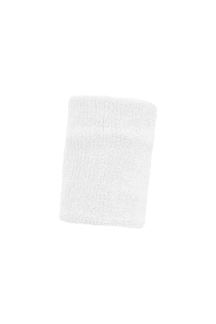 TOWELING MULTISPORT WRISTBAND - White - colorimageurl