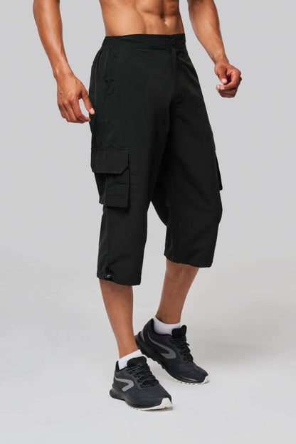 LEISUREWEAR CROPPED TROUSERS - Sporty Navy - modelimageurl