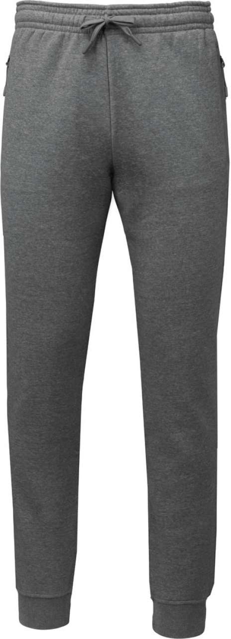 ADULT MULTISPORT JOGGING PANTS WITH POCKETS - Grey Heather - colorimageurl