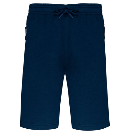 ADULT FLEECE MULTISPORT BERMUDA SHORTS - Sporty Navy - colorimageurl