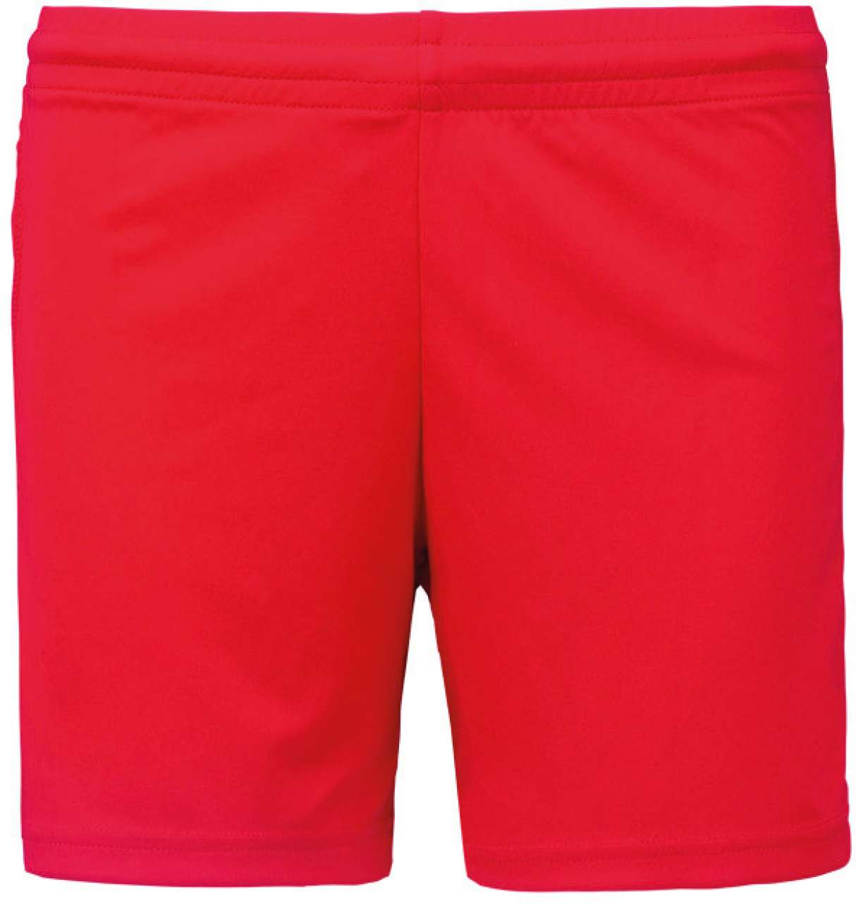 LADIES' GAME SHORTS - Sporty Red - colorimageurl