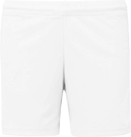 LADIES' GAME SHORTS - White - colorimageurl