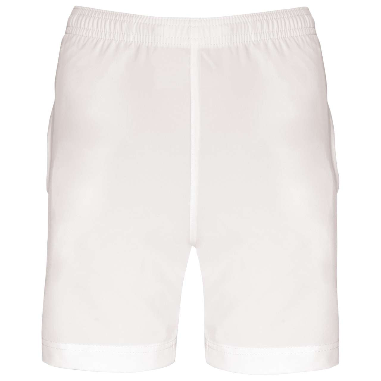 KID'S PERFORMANCE SHORTS - White - colorimageurl