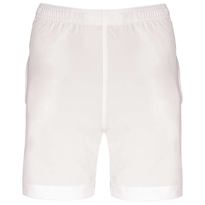KID'S PERFORMANCE SHORTS - White - colorimageurl