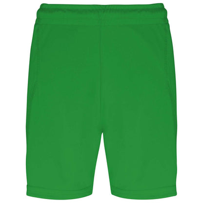 KIDS' SPORTS SHORTS - Green - Main