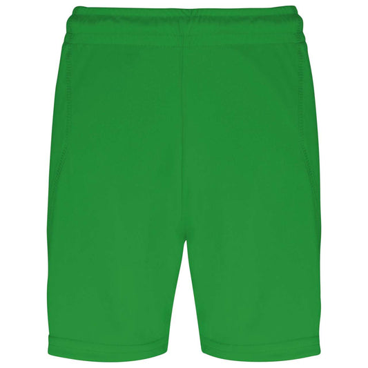 KIDS' SPORTS SHORTS - Green - Main