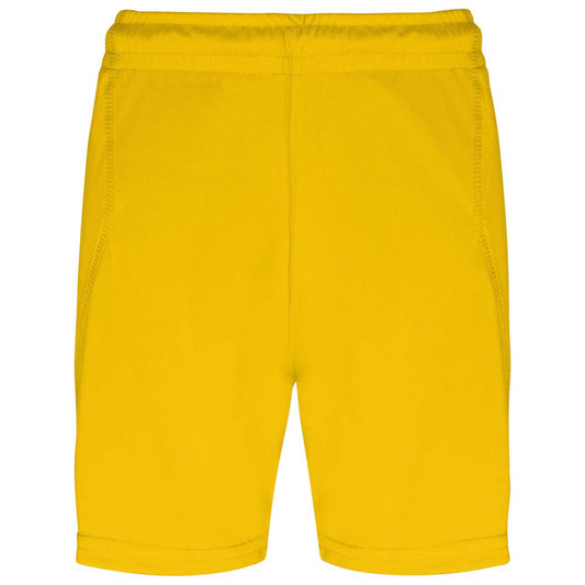 KIDS' SPORTS SHORTS - Sporty Yellow - Main