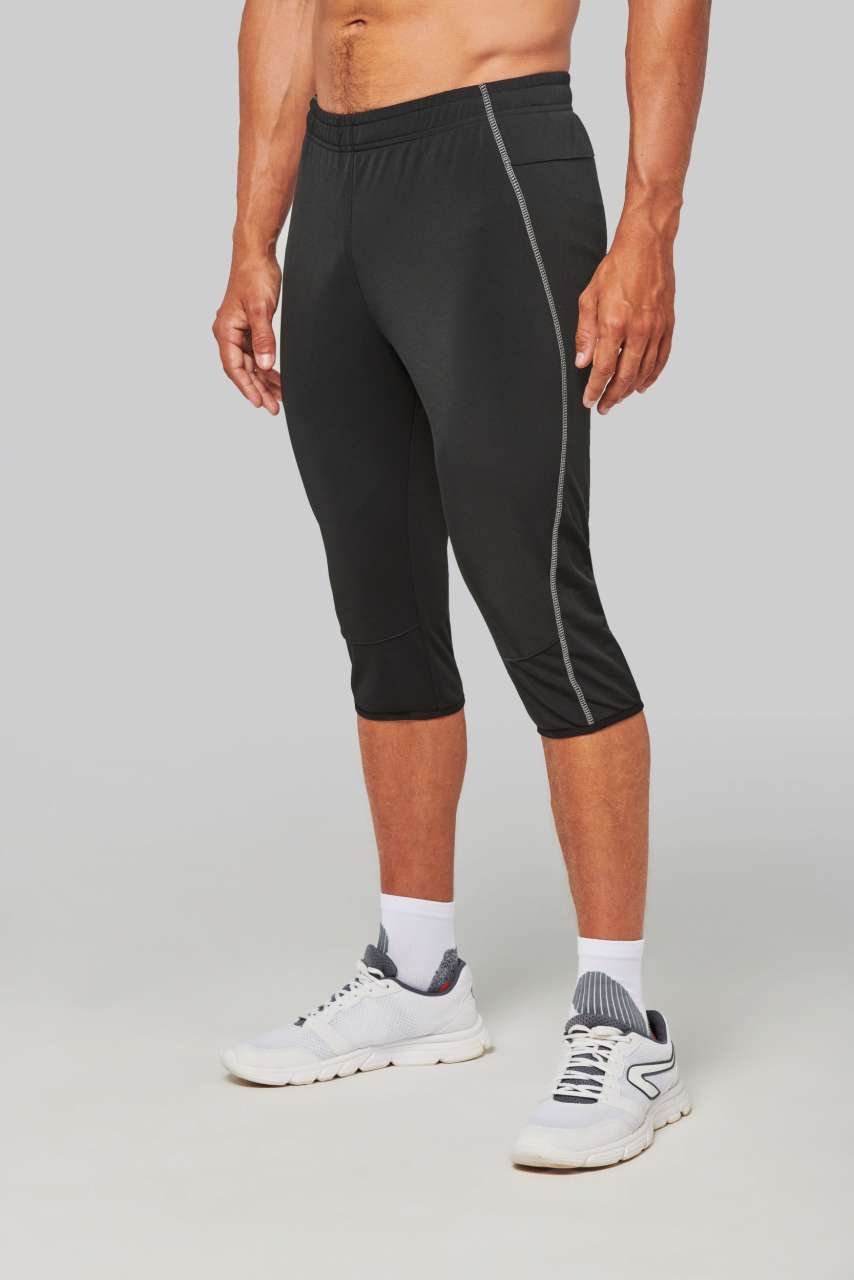 UNISEX 3/4 LENGTH TRAINING TIGHTS - Black - modelimageurl
