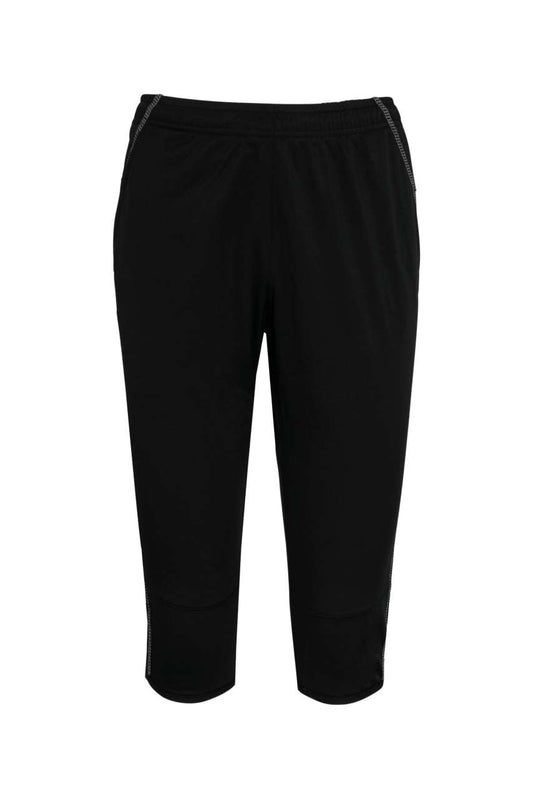 UNISEX 3/4 LENGTH TRAINING TIGHTS - Black - colorimageurl