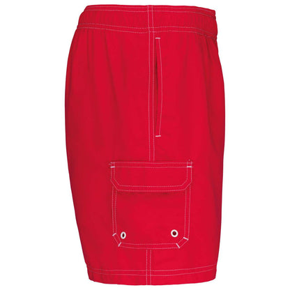 SWIM SHORTS - Red - Additional