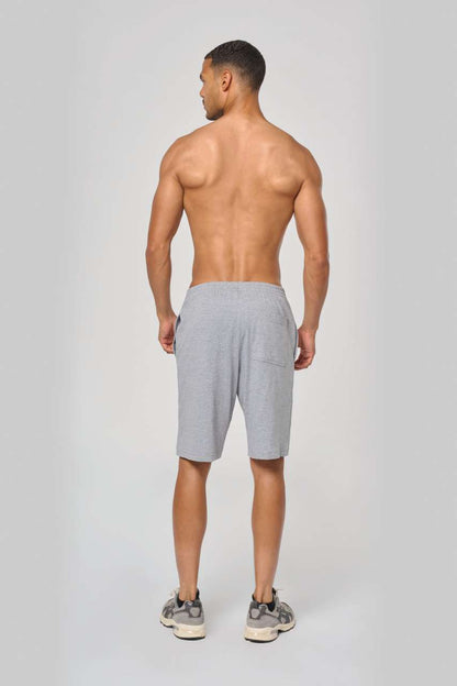 MEN'S JERSEY SPORTS SHORTS - Black - Additional