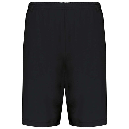 MEN'S JERSEY SPORTS SHORTS - Black - Main