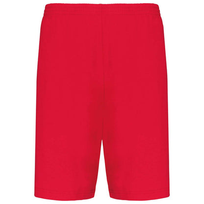 MEN'S JERSEY SPORTS SHORTS - Red - Main
