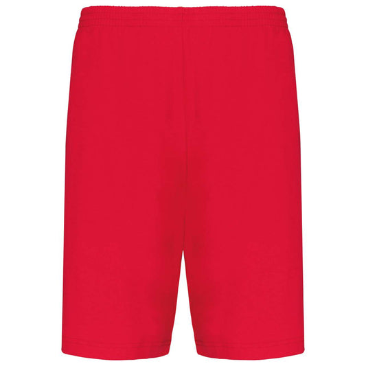 MEN'S JERSEY SPORTS SHORTS - Red - Main