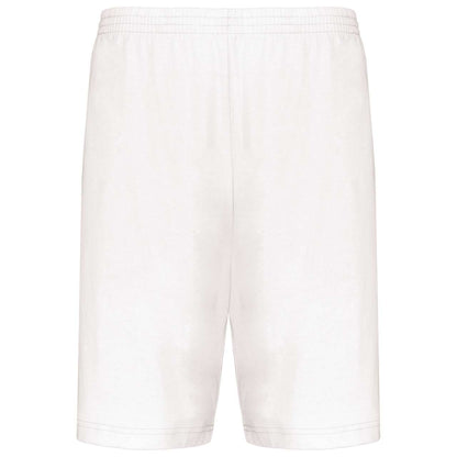 MEN'S JERSEY SPORTS SHORTS - White - Main