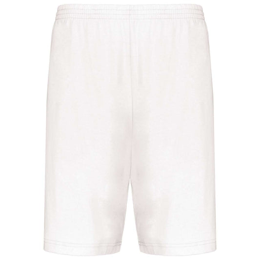 MEN'S JERSEY SPORTS SHORTS - White - Main