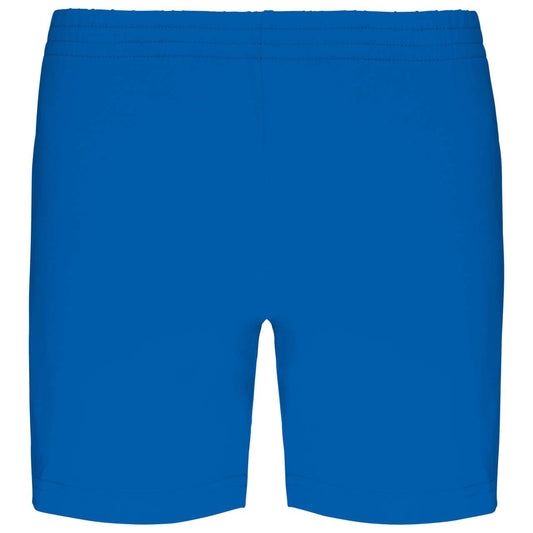 LADIES' JERSEY SPORTS SHORTS - Light Royal Blue - Main