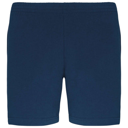 LADIES' JERSEY SPORTS SHORTS - Navy - Main