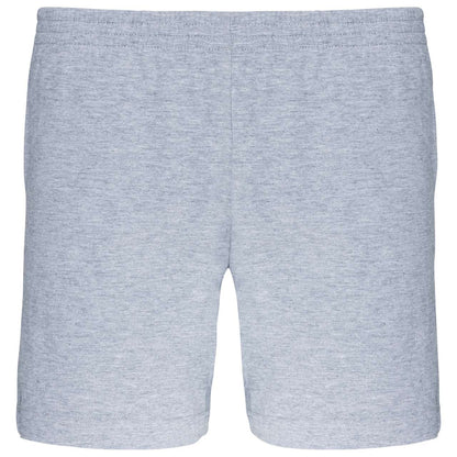 LADIES' JERSEY SPORTS SHORTS - Oxford Grey - Main