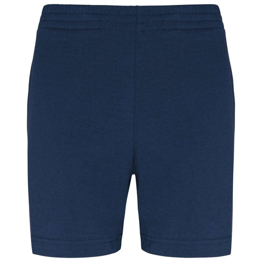 KIDS' JERSEY SPORTS SHORTS - Navy - colorimageurl