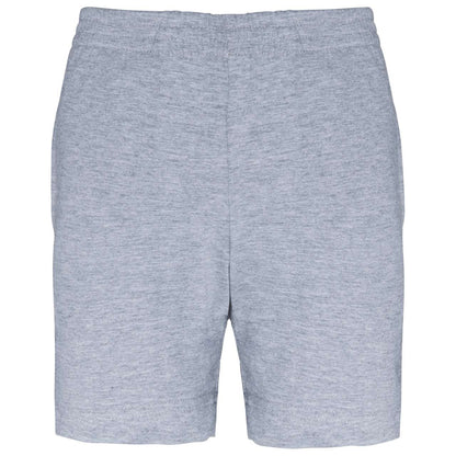KIDS' JERSEY SPORTS SHORTS - Oxford Grey - colorimageurl