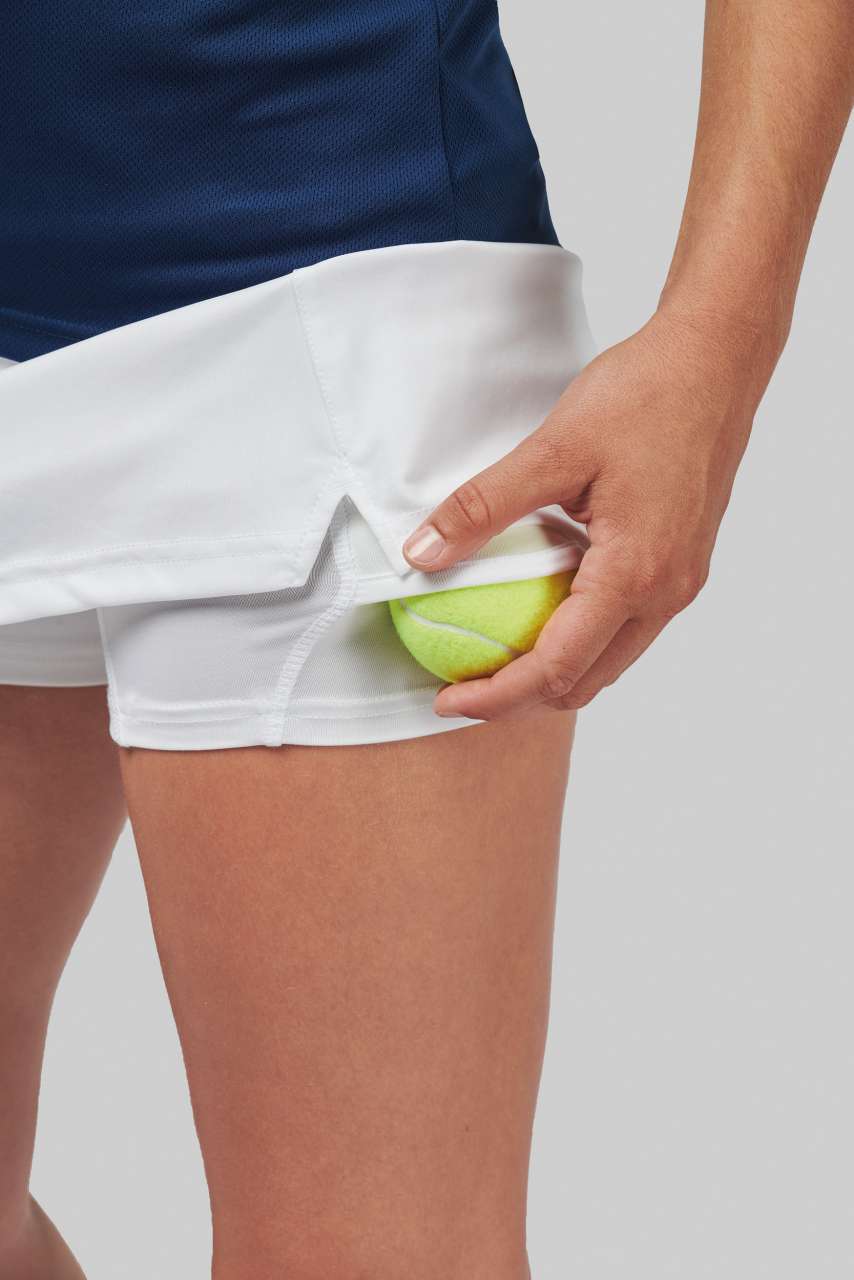 TENNIS WOMEN SKIRT - Sporty Navy - modelimageurl