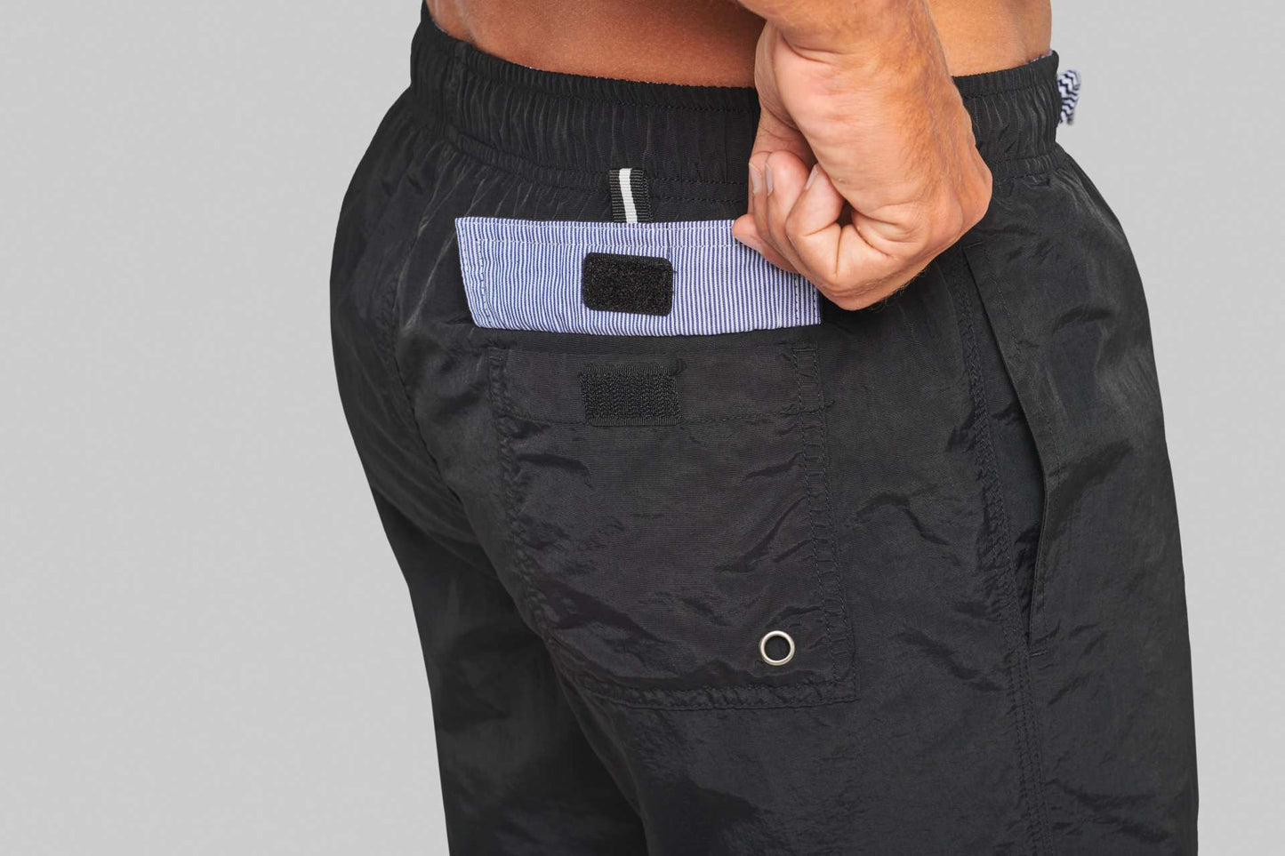 SWIMMING SHORTS - Black - Additional