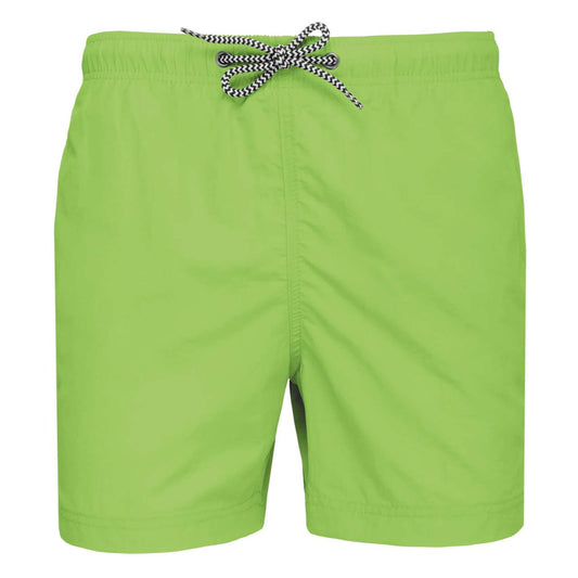 SWIMMING SHORTS - Lime - colorimageurl