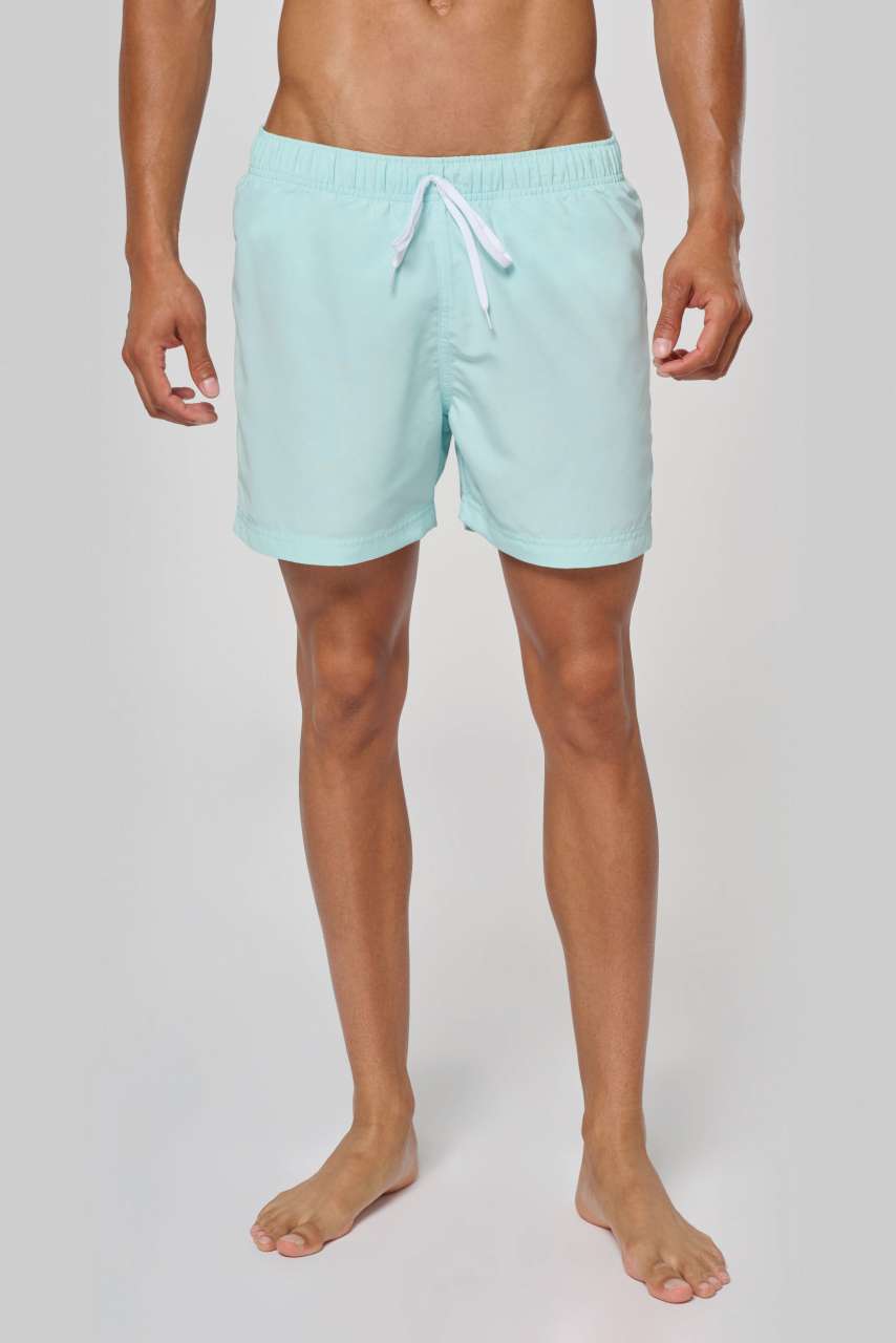 SWIMMING SHORTS - Aqua Blue - modelimageurl