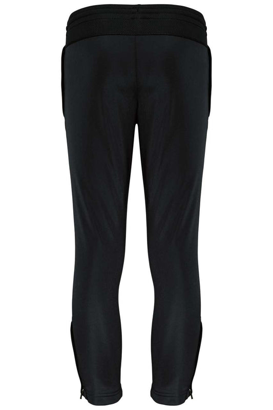KIDS' TRACKSUIT BOTTOMS - Black - Main