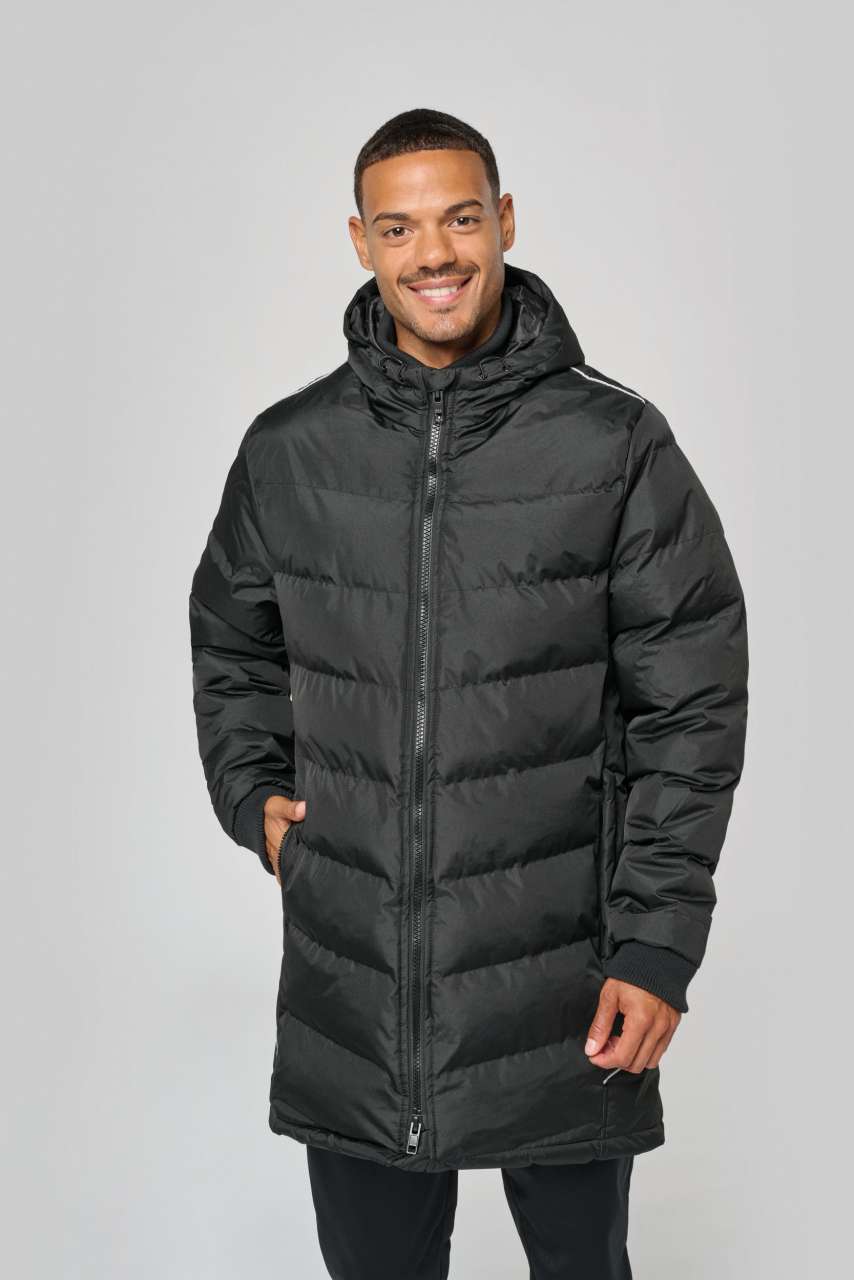 TEAM SPORT PARKA - Black - Model