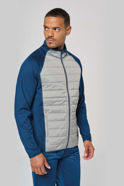 DUAL-FABRIC SPORTS JACKET - Black/Black - Additional