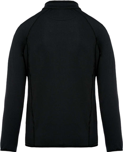DUAL-FABRIC SPORTS JACKET - Black/Black - Additional