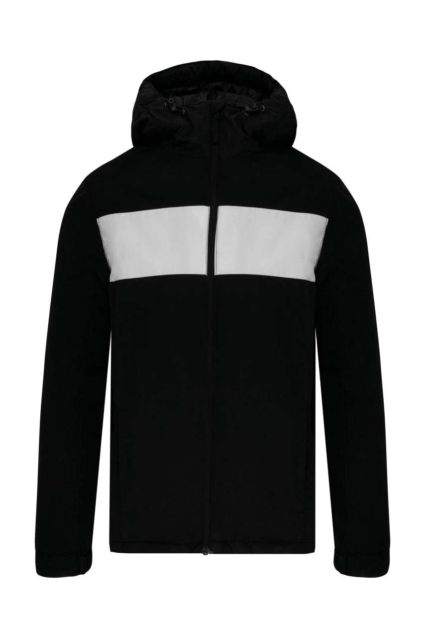 UNISEX CLUB JACKET - Black/White - colorimageurl