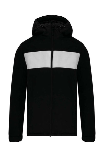 UNISEX CLUB JACKET - Black/White - colorimageurl