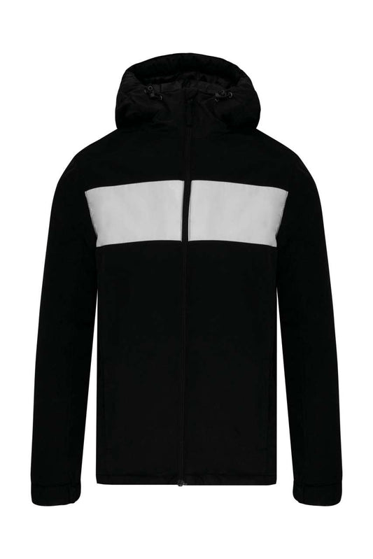 UNISEX CLUB JACKET - Black/White - colorimageurl