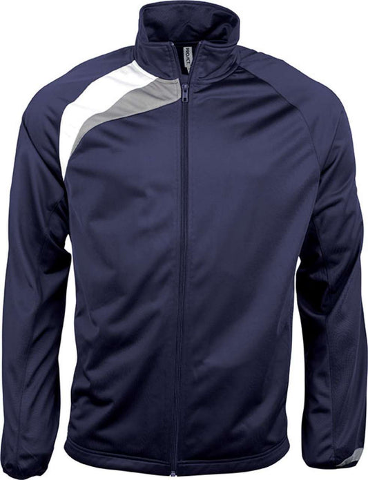 UNISEX TRACKSUIT TOP - Sporty Navy/White/Storm Grey - Main