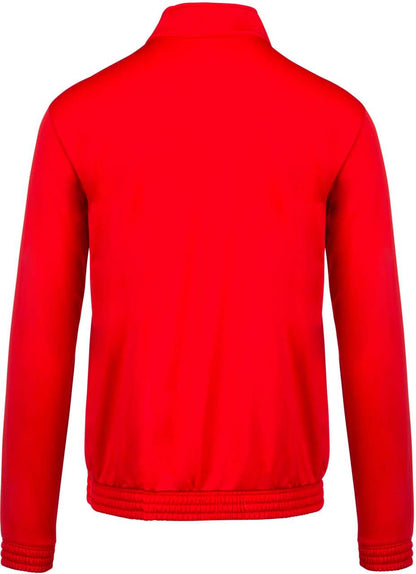 ADULT TRACKSUIT TOP - Sporty Red/White - Additional
