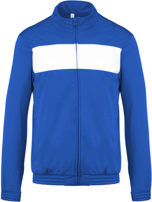 ADULT TRACKSUIT TOP - Sporty Royal Blue/White - Main