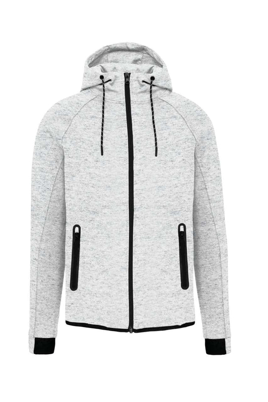 MEN'S HOODED SWEATSHIRT - Ash Heather - Main