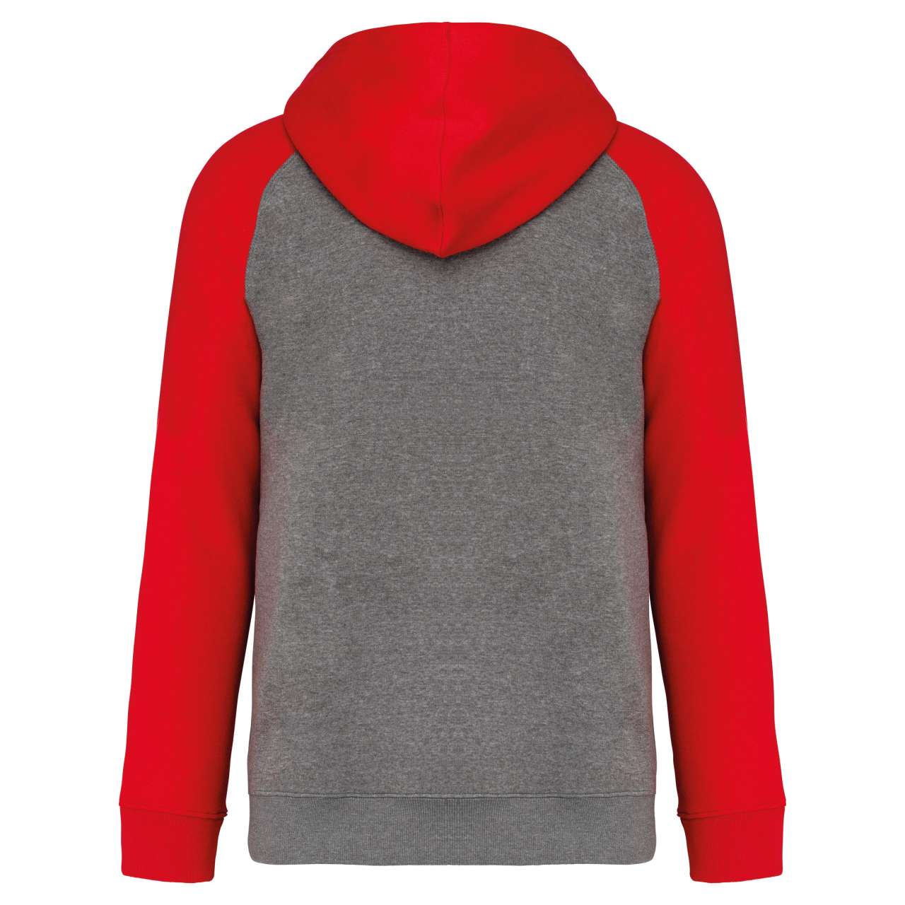 PA369 Grey Heather/Sporty Red