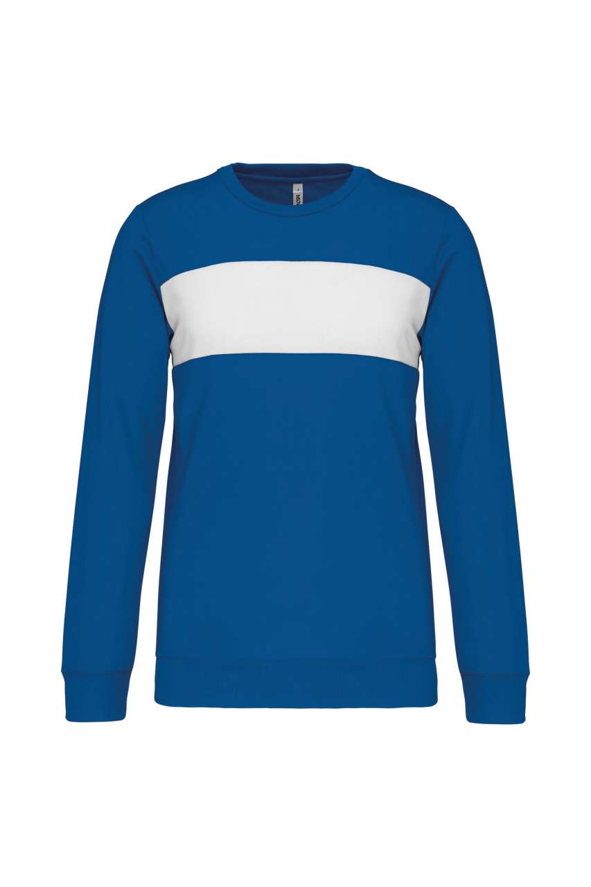 POLYESTER SWEATSHIRT - Sporty Royal Blue/White - colorimageurl