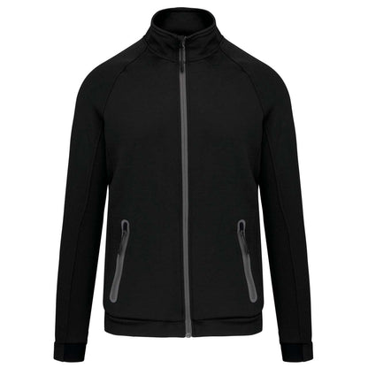 HIGH NECK JACKET - Black - colorimageurl