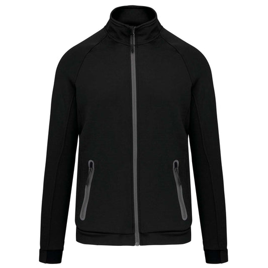 HIGH NECK JACKET - Black - colorimageurl