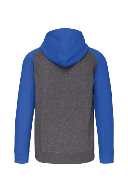 PA380 Grey Heather/Sporty Royal Blue