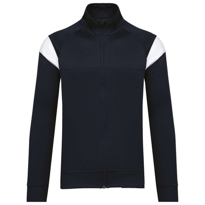ADULT ZIPPED TRACKSUIT JACKET - Navy - colorimageurl