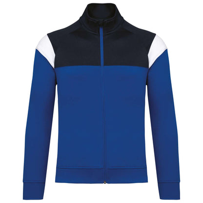KIDS ZIPPED TRACKSUIT JACKET - Dark Royal Blue/Navy - colorimageurl