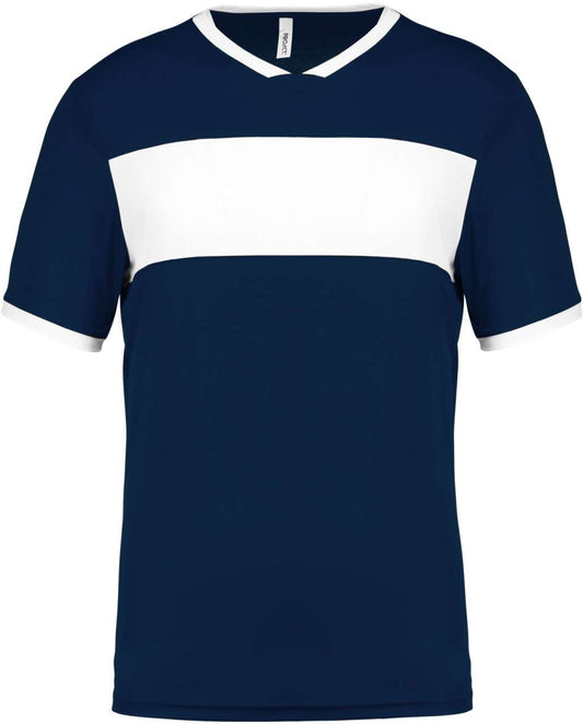 KIDS’ SHORT-SLEEVED JERSEY - Sporty Navy/White - Main