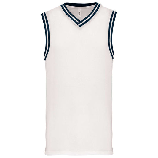 UNIVERSITY JERSEY - White/Navy - colorimageurl